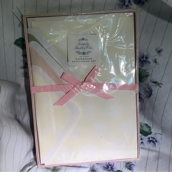 Vintage Simply Shabby Chic Pastel Balletcore Stationery Set - Picture 2 of 5